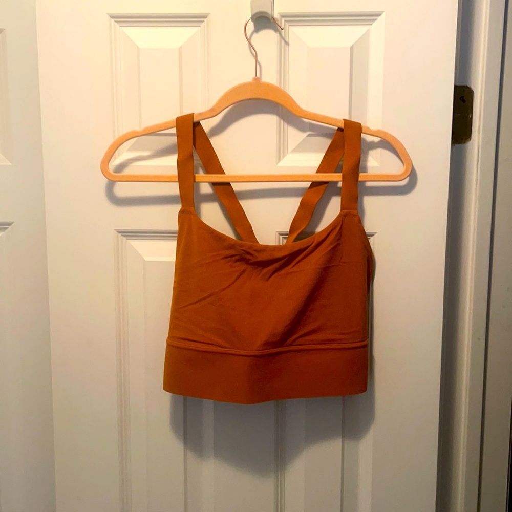 Athleta Long Line Crossback Sports Bra XL